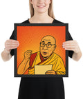 Dalai Lama Framed poster