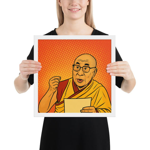 Dalai Lama Framed poster