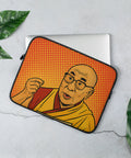 Dalai Lama Pop Art Style Laptop Sleeve