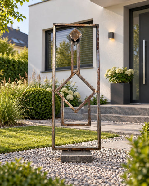 D.B - Sculpture Geometric Portal solid outdoor/indoor XL size No Reserve
