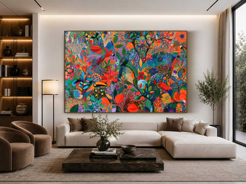 Lea Ottavi - Exotic Jungle Paradise · XXL · Hand signed