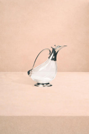 Silver Drake Crystal Decanter