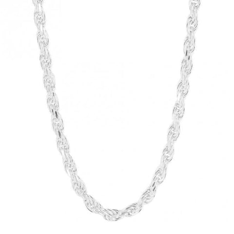 Diamantgeschliffene Seilkette, 51 cm, N4534