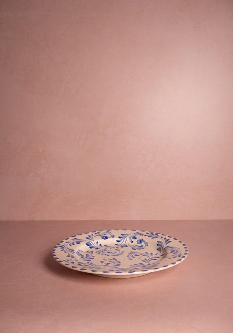 Sophia Dinner Plate, Blue Set of 4