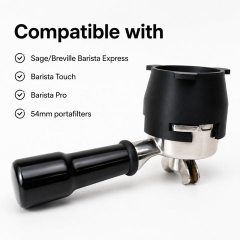 54mm Dosing Funnel with Grinder Activation Tab for Sage/Breville