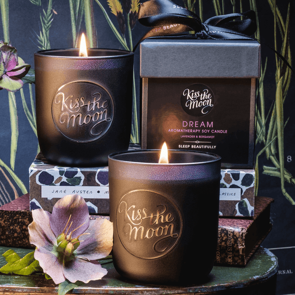 DREAM AROMATHERAPY SOY CANDLE | Soothe souls with Lavender & Bergamot