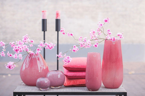 VASE ROBERT - CRANBERRY Colour by DutZ