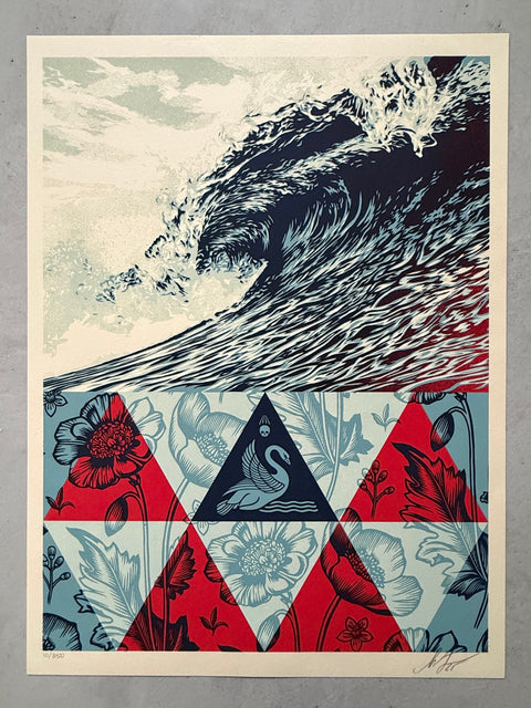 Shepard Fairey (OBEY) (1970) - Wave of Distress