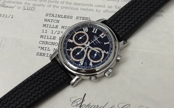 **Chopard Mille Miglia 8331 Automatic Men’s Watch – 38mm Stainless Steel – Limited Edition**
