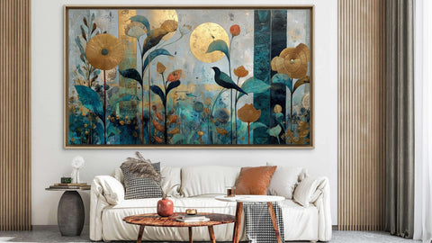 Mrs Art Prime - "The Mystical Secret Garden In Gustav Klimt Style #09"