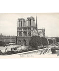 Early 20th - century Paris - Notre - Dame, France Postcard