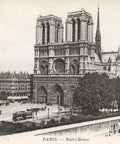 Early 20th - century Paris - Notre - Dame, France Postcard
