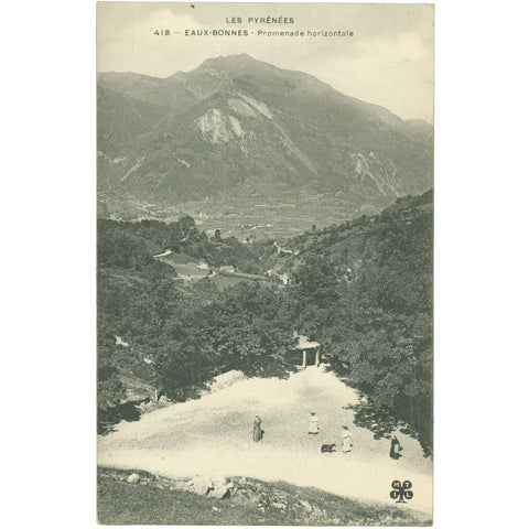 Eaux - Bonnes, France – Promenade Horizontale, Pyrenees – Postcard Early 20th Century