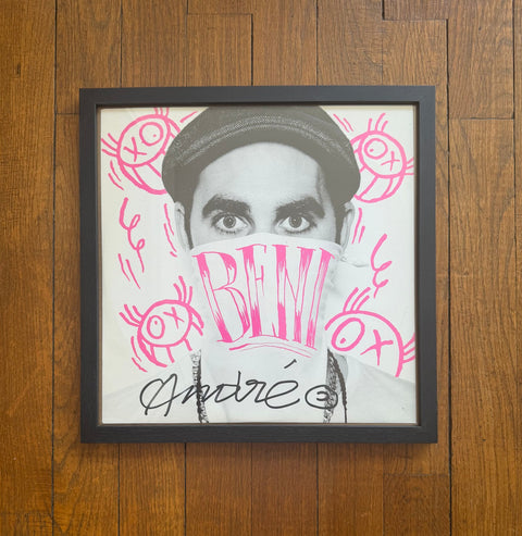 André Saraiva (1971) - Signed LP vinyle André x Kitsune