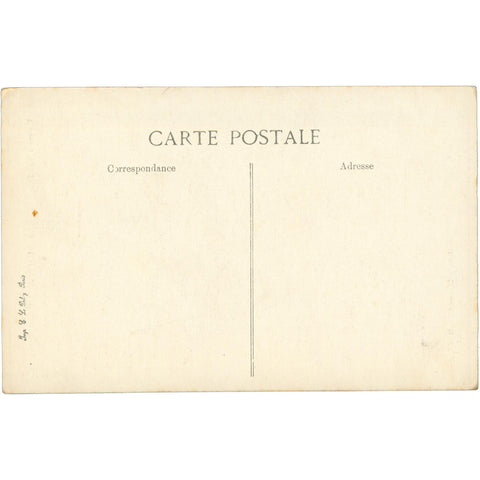 Éclusier - Vaux, France – The Church During World War I – Postcard