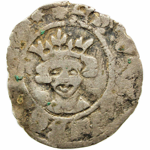 England 1279 - 1307 Edward I Half Penny Coin Silver London Mint