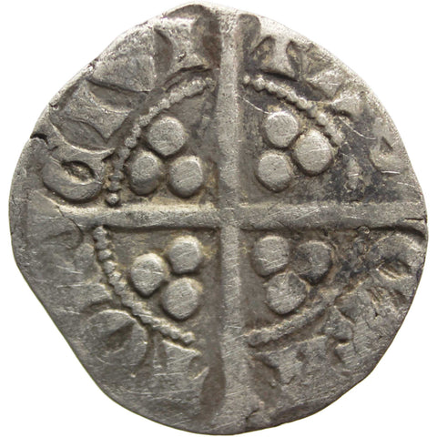 England 1279 - 1307 Edward I Penny Coin Silver Canterbury Mint