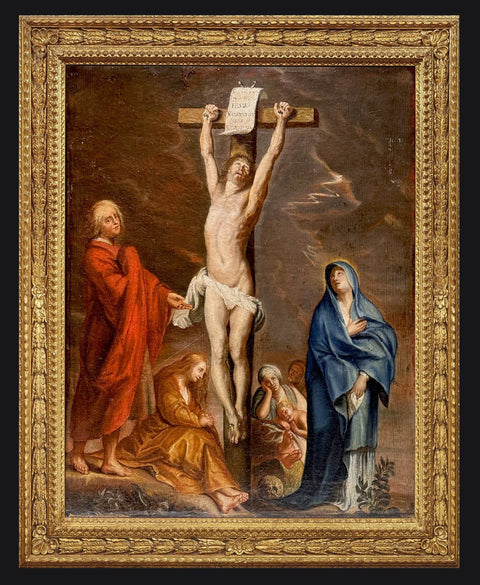 Entourage d'Anthony Van Dyck (1599 - 1641), Circle of - Le calvaire