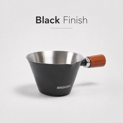 100ml Espresso Measuring Cup with Wooden Handle