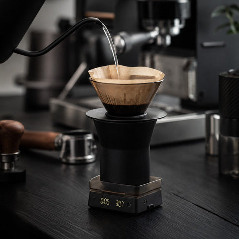 Mini Espresso Scale with Timer, 0.1g Precision