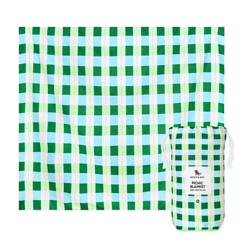Dock & Bay Picnic Blanket - Apple Tart: Large (170x170cm)
