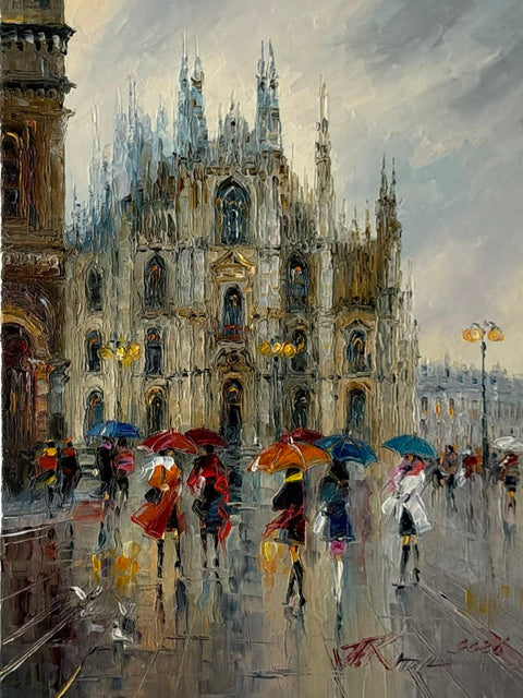 Knysh Tanya (1965) - Rainy day in Milan