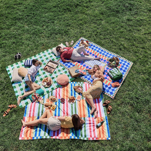 Dock & Bay Picnic Blanket - Sugar Sorbet: Large (170x170cm)