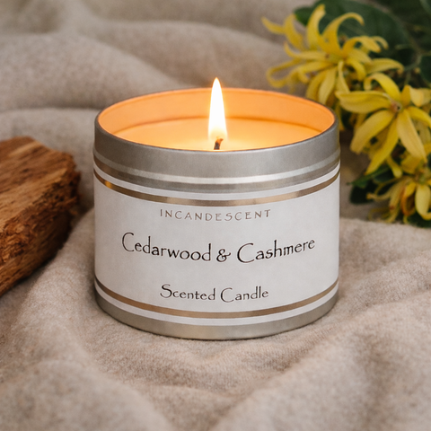 Cedarwood & Cashmere Candle Tin