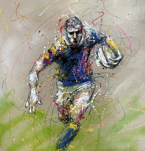 Néo Pablo - The Run – 100% Original Artwork by Neo Pablo