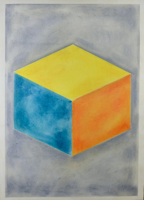 Sol Lewitt (1928-2007) - The Cube