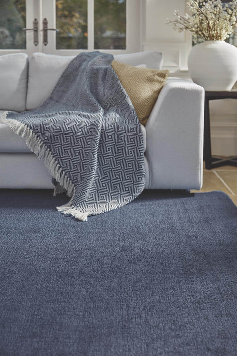 Reef Navy Eco-Friendly Rug