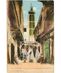 Fes, Morocco - Grande Rue du Talaa and Mosque of Sidi Ahmed Tijani Postcard