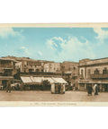 Fez, Morocco– Ville Nouvelle, Place du Commerce, Early 20th Century Postcard