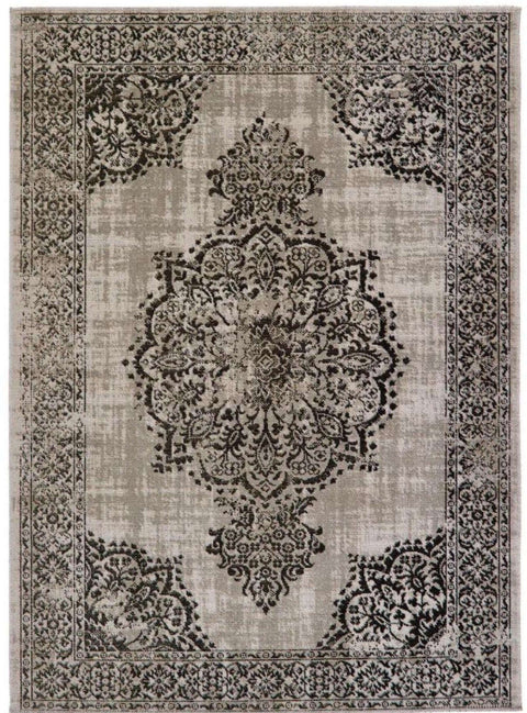 Saville Grey/Black Vintage Rug