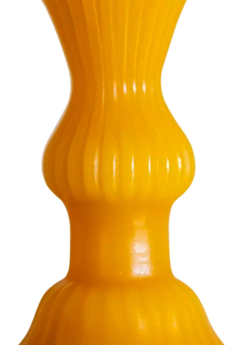 Florence Pillar Candle 32cm - Ochre Set of 2