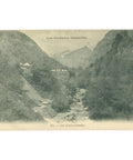 France Les Eaux - Chaudes in the Pyrenees Postcard Early 20th Century