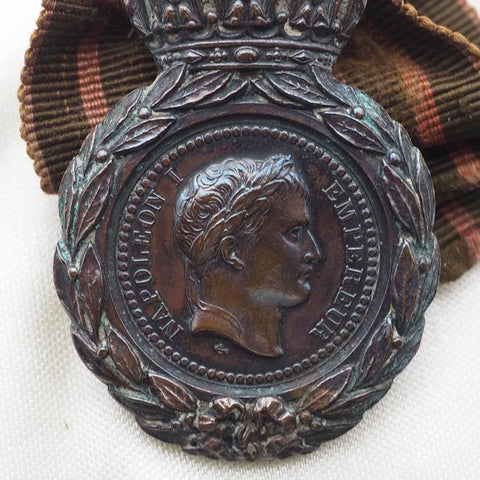 France - Military medal - Napoleon I - Saint Helena Medal