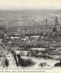 France Postcard of Rouen - Panorama and View of the Seine from Mount Sainte - Catherine