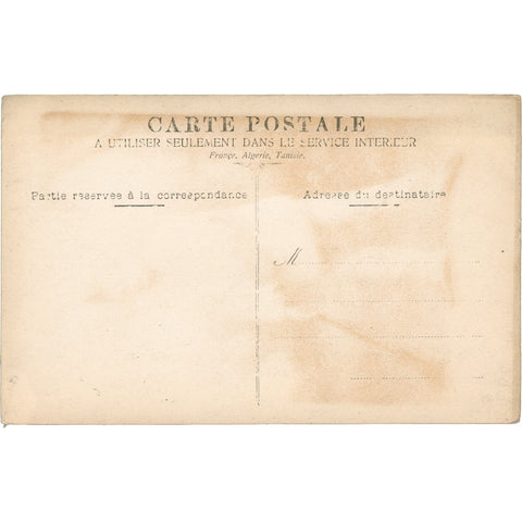 French Army World War I Era Photo Postcard - Limonadier (Mess Steward)