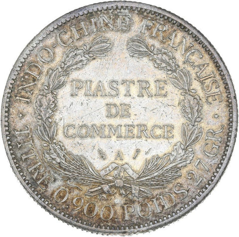 French Indochina. Piastre de commerce 1896 - A