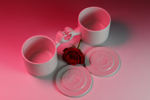 Gestures Cup – Unique Valentine’s Day Coffee Cup Gift for him or her