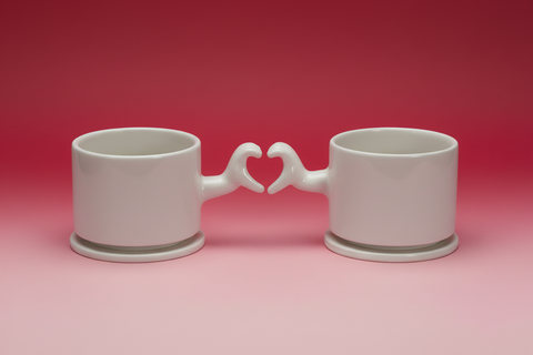 Gestures Cup – Unique Valentine’s Day Coffee Cup Gift for him or her