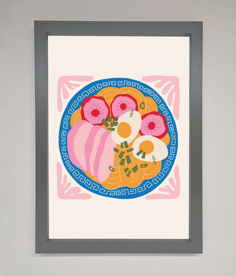 Greek Breakfast Framed Poster
