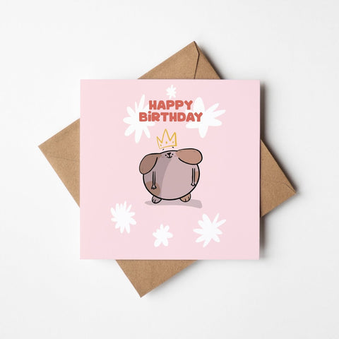 Happy Queen | Greeting Card