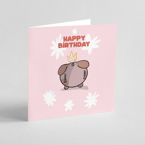 Happy Queen | Greeting Card