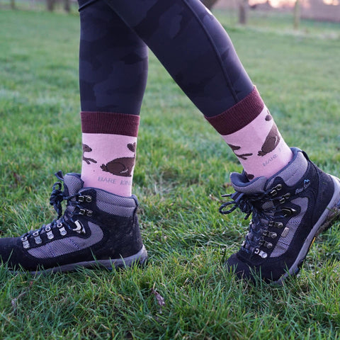 Save the Hares Bamboo Socks