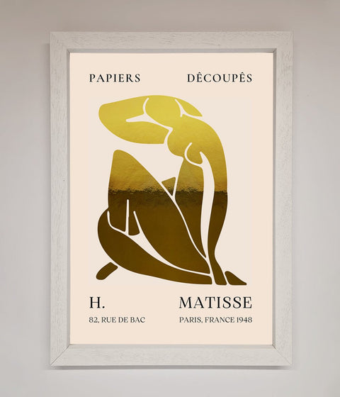 Henri Matisse Figure Foil Print