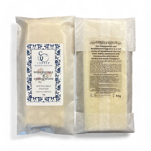 Honeysuckle & Sandalwood Soy Wax Melt Snap Bar – 40g