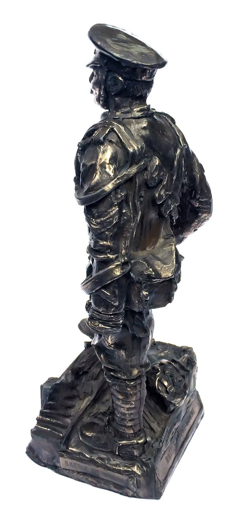 WW1 Horse Gunner Cold Cast Bronze Military Statue Sculpture