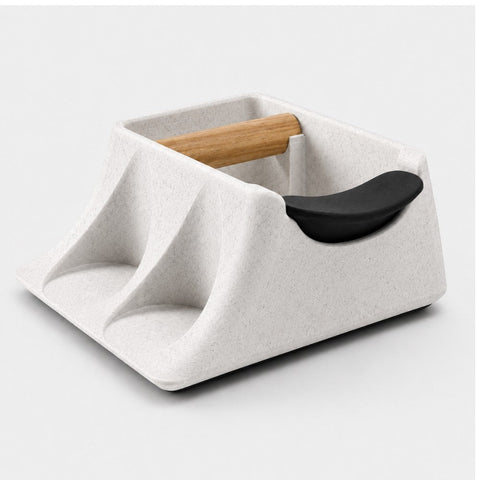 The Hub 3-in-1 Espresso Knock Box, Tamping Station & Tamper Holder